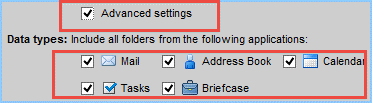 Advance Settings